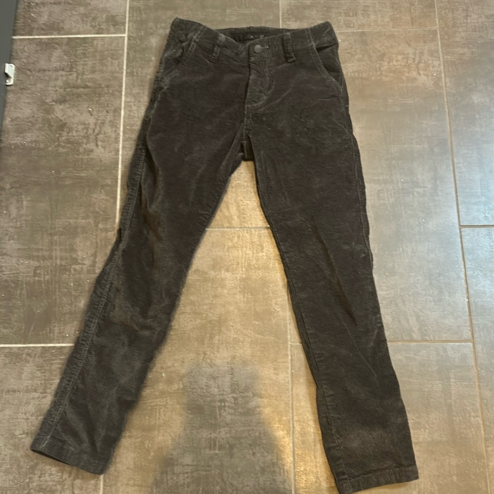 Joes Jeans gray Corderoy pants sz 10 boys